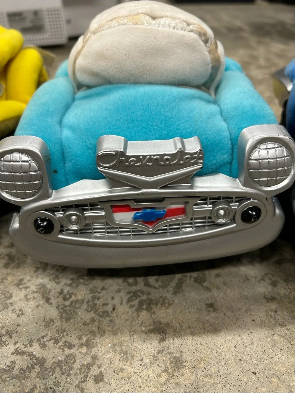 Trendmaster My 1st Chevy Set of 3 Plush animated plush cars Vintage 1995-1996